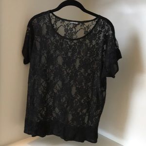 Express lace top